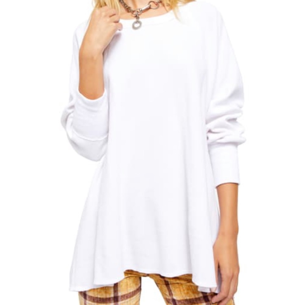 FREE PEOPLE Amelia Thermal Top - Picture 1 of 7